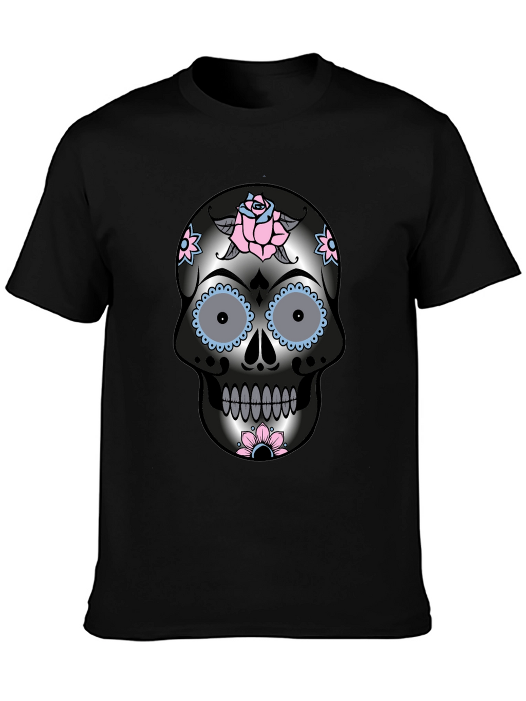 Sugar Skull Graphic T-Shirt - Day of the Dead