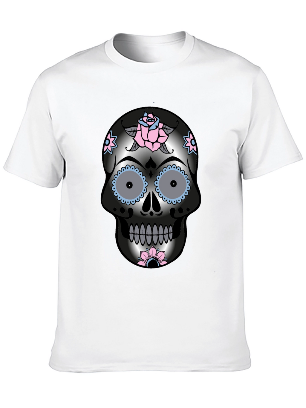 Sugar Skull Graphic T-Shirt - Day of the Dead
