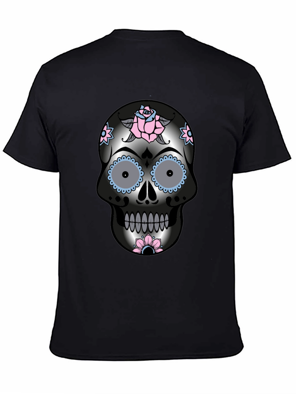 Sugar Skull Graphic T-Shirt - Day of the Dead