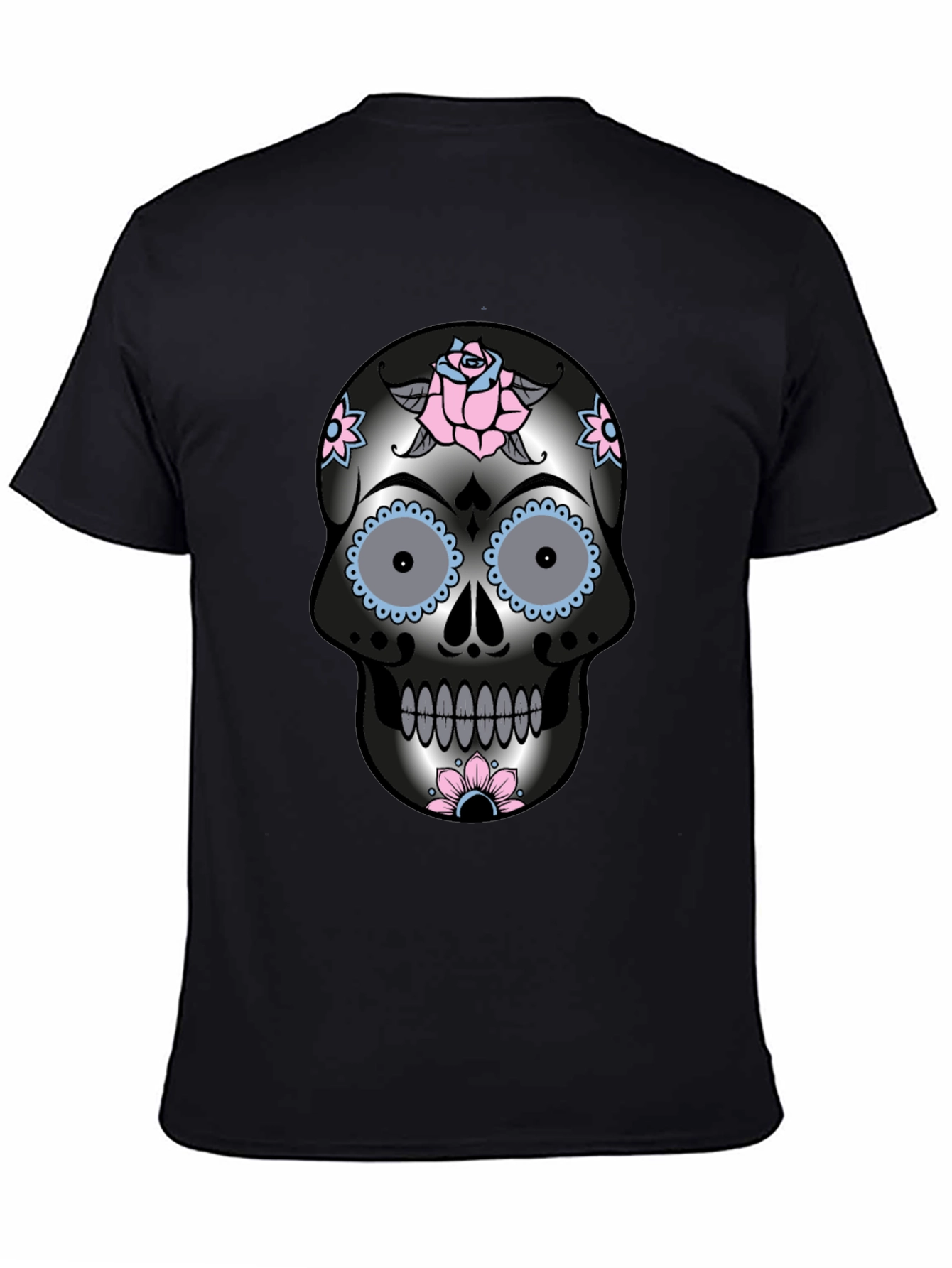 Sugar Skull Graphic T-Shirt - Day of the Dead