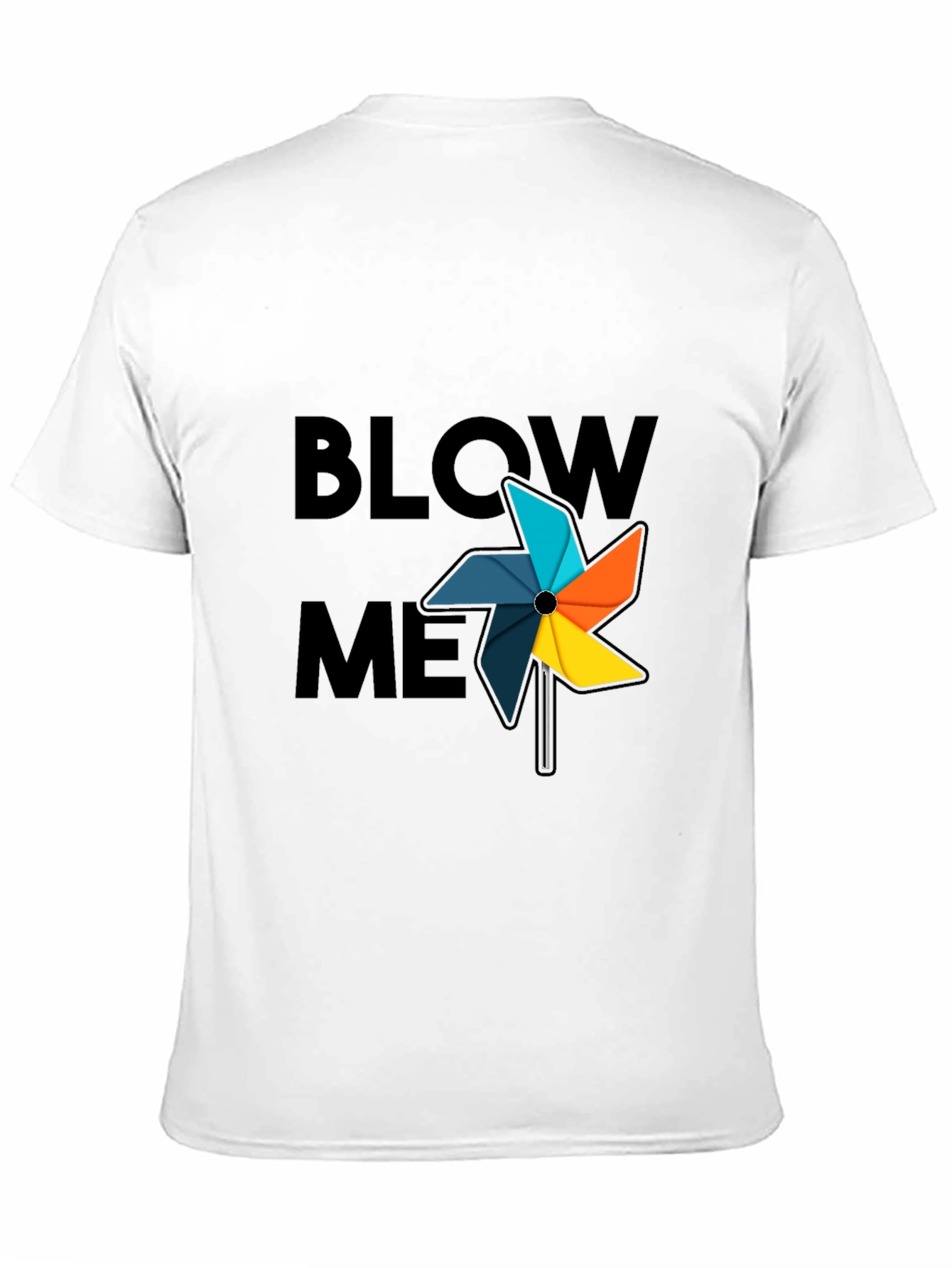 Blow Me Pinwheel Graphic T-Shirt