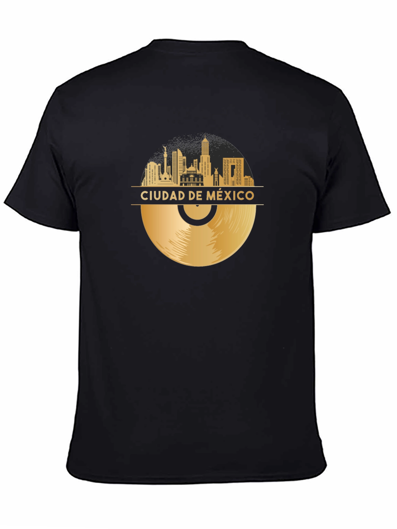 Ciudad de México Vinyl Record Graphic Tee