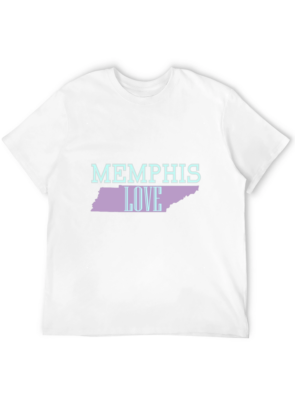 Memphis Love Tennessee Graphic Tee - Black