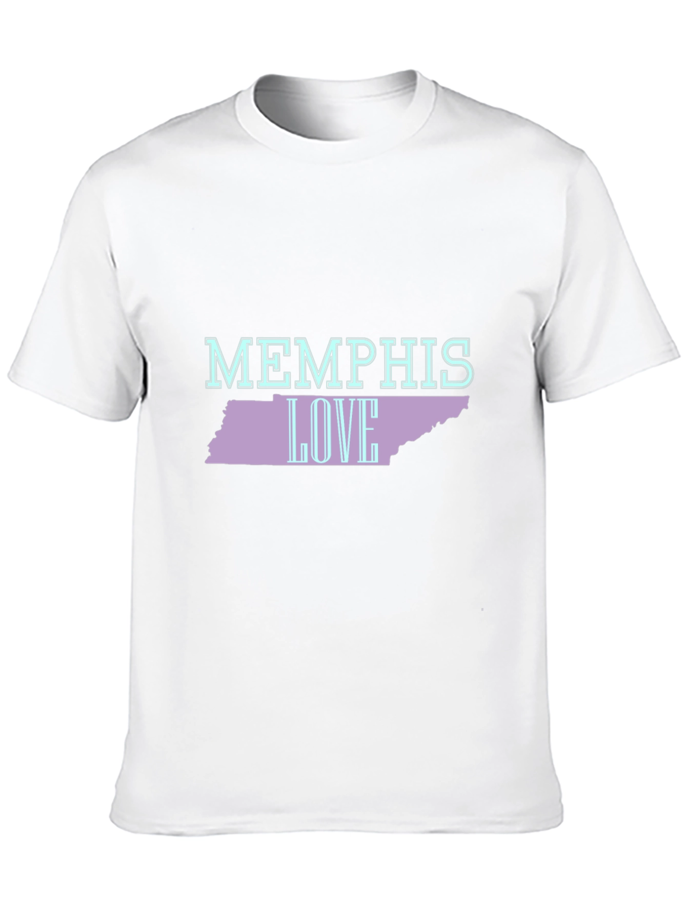 Memphis Love Tennessee Graphic Tee - Black