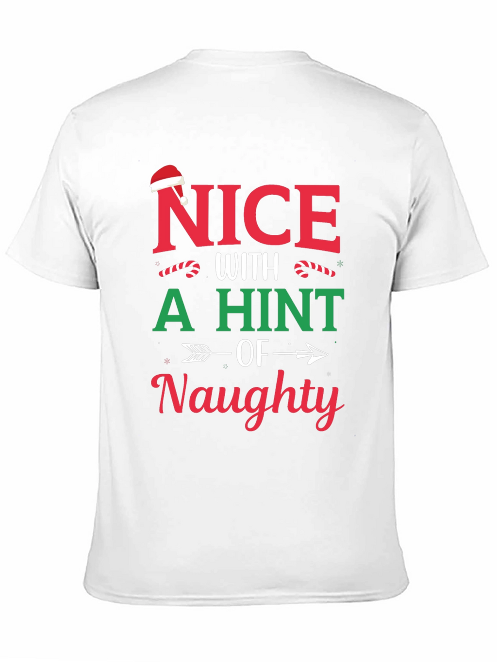 Nice with a Hint of Naughty Christmas T-Shirt