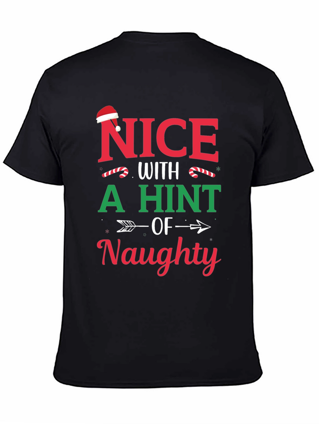 Nice with a Hint of Naughty Christmas T-Shirt
