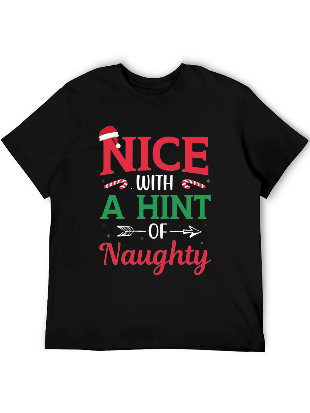 Nice with a Hint of Naughty Christmas T-Shirt