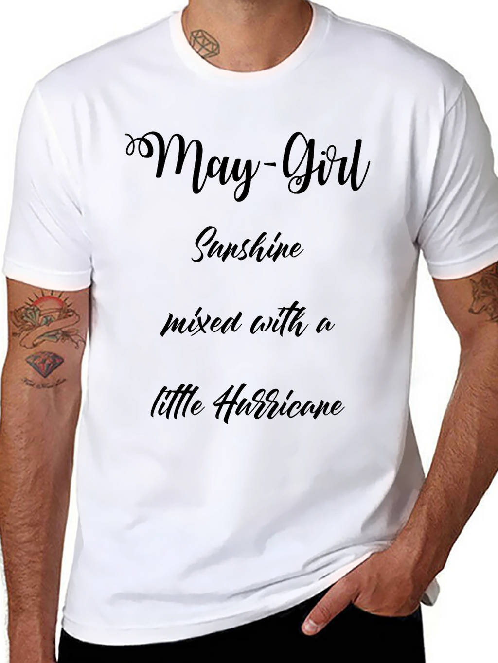 May Girl Sunshine Hurricane T-Shirt