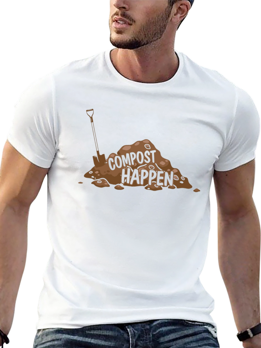 Compost Happen Graphic T-Shirt