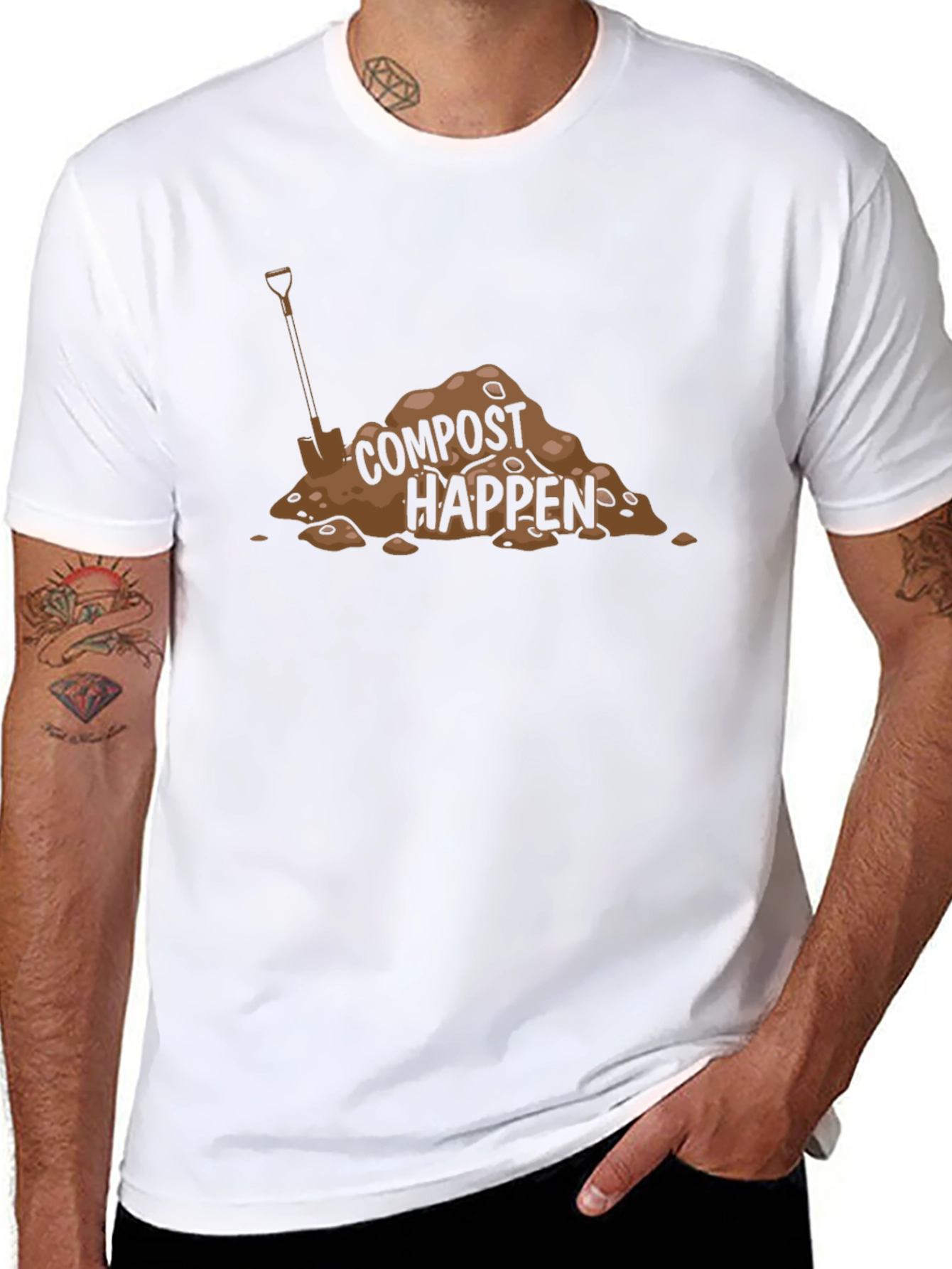 Compost Happen Graphic T-Shirt