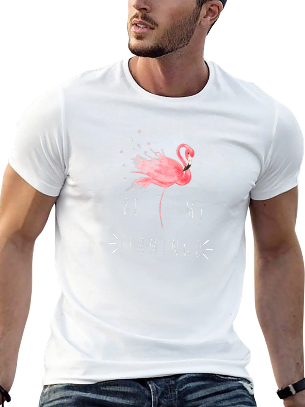 Be My Flamingo Graphic T-Shirt