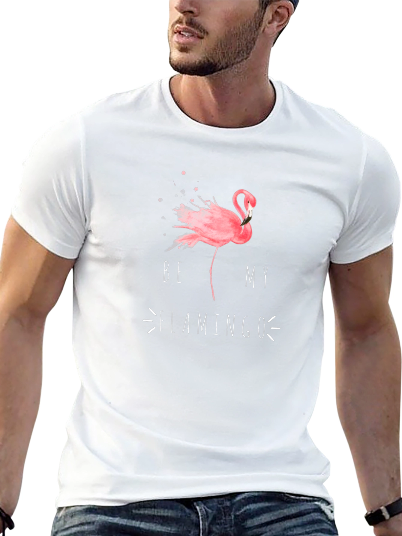 Be My Flamingo Graphic T-Shirt