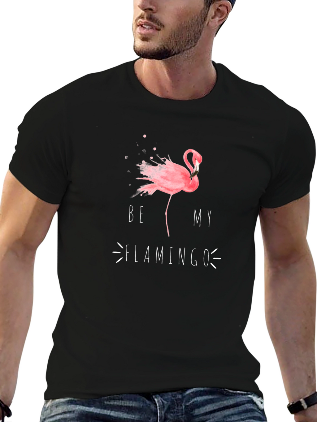 Be My Flamingo Graphic T-Shirt