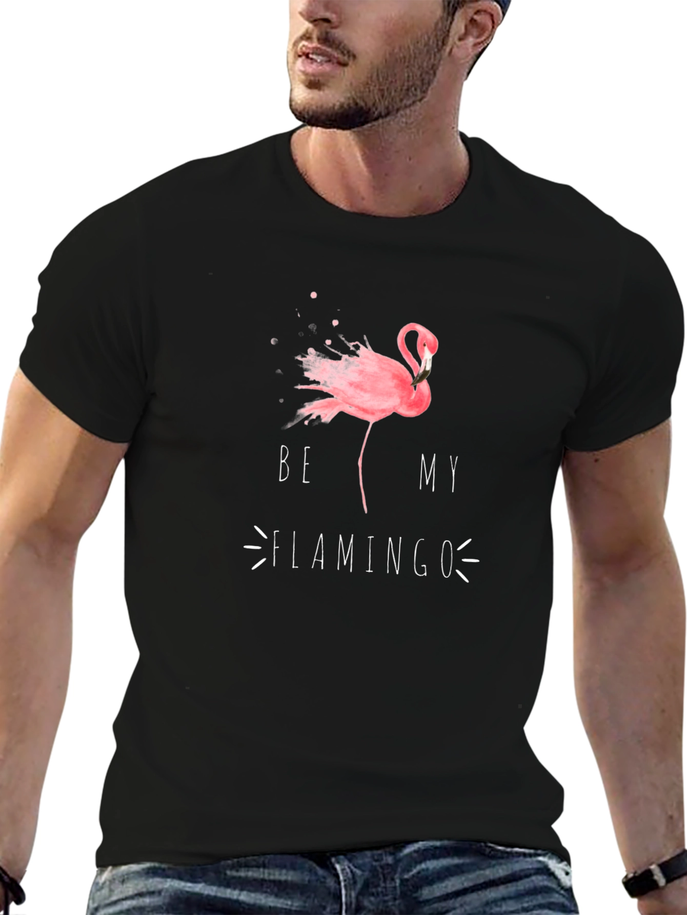 Be My Flamingo Graphic T-Shirt