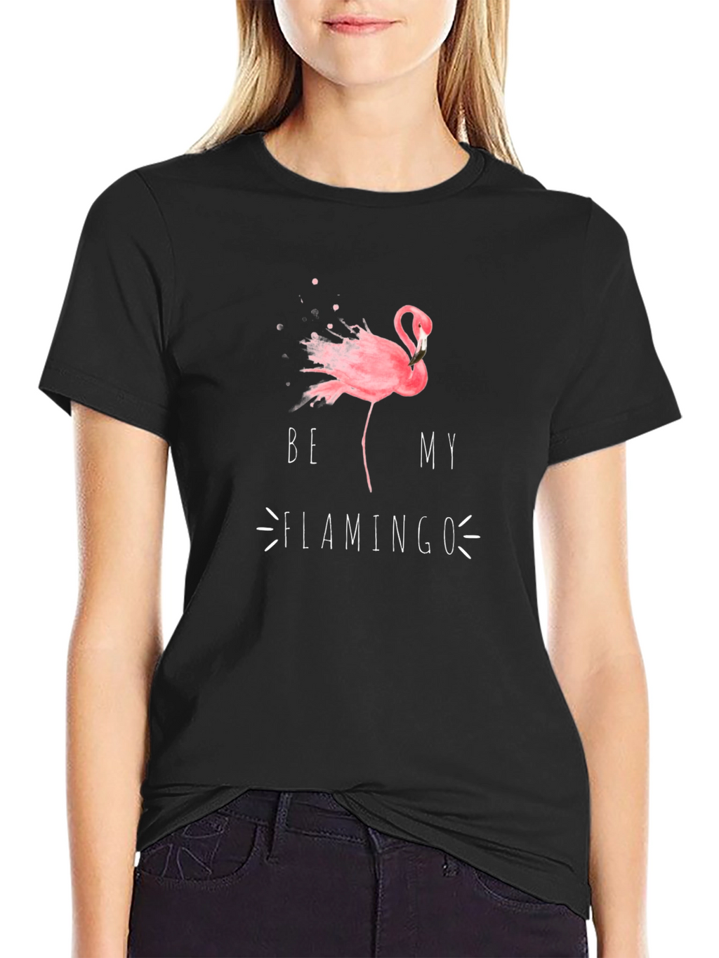Be My Flamingo Graphic T-Shirt