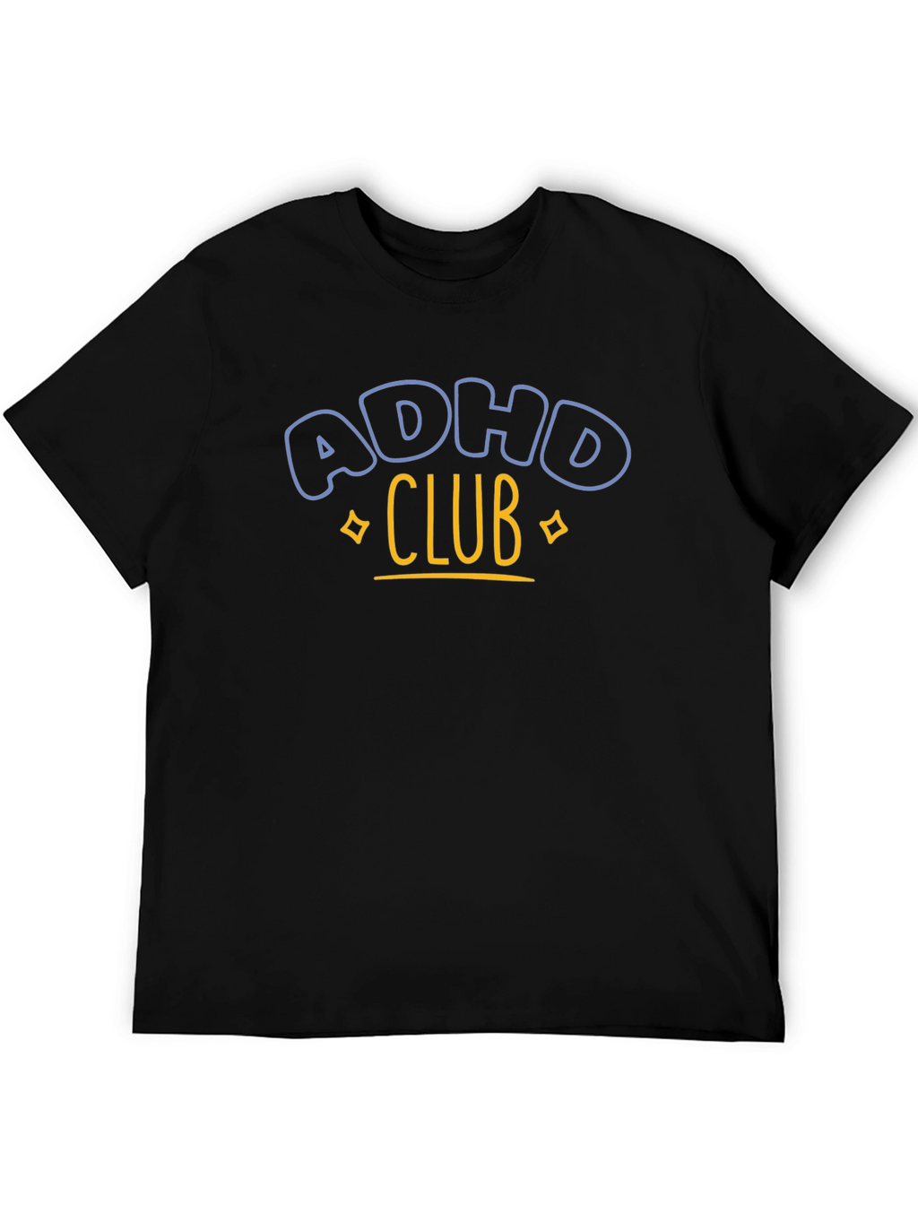 ADHD Club T-Shirt - Bold Graphic Tee