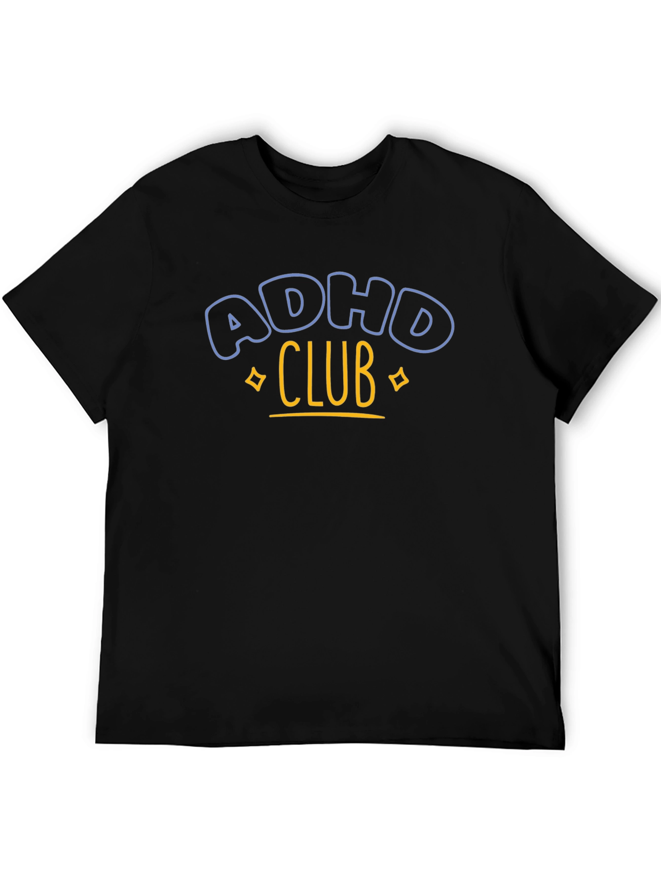 ADHD Club T-Shirt - Bold Graphic Tee