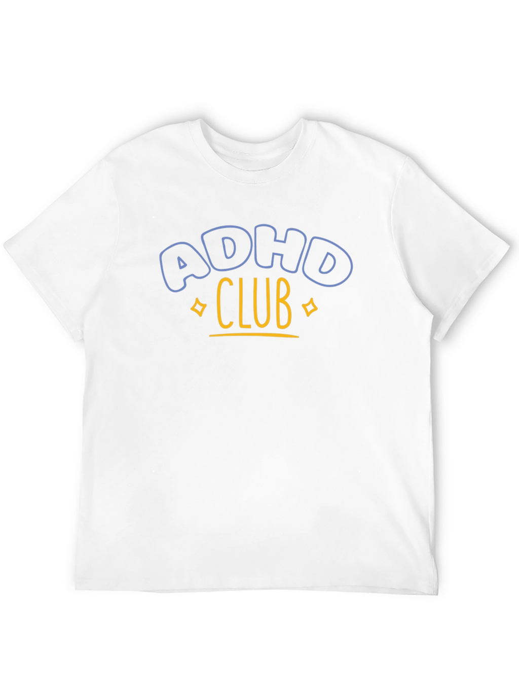 ADHD Club T-Shirt - Bold Graphic Tee