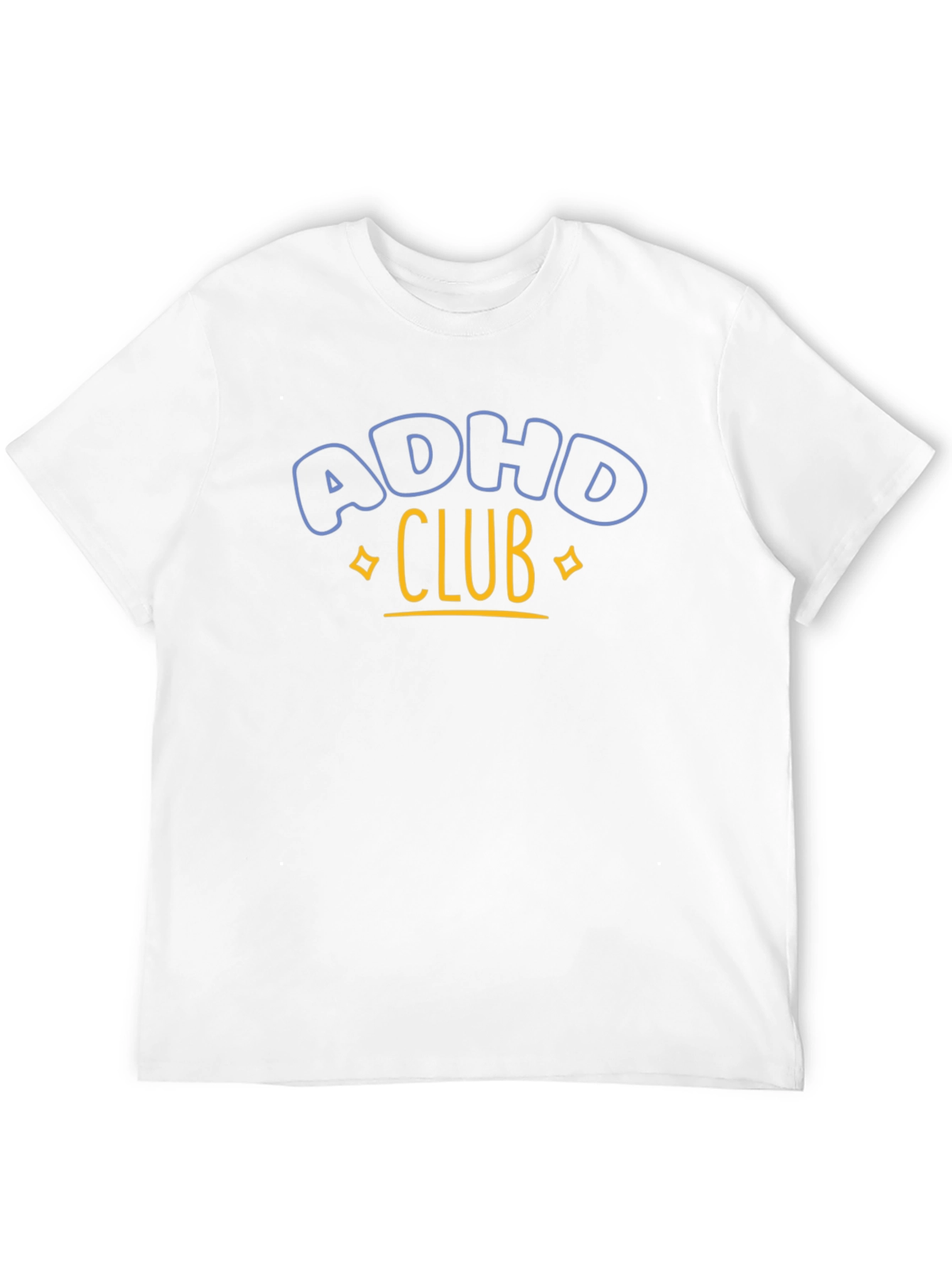 ADHD Club T-Shirt - Bold Graphic Tee