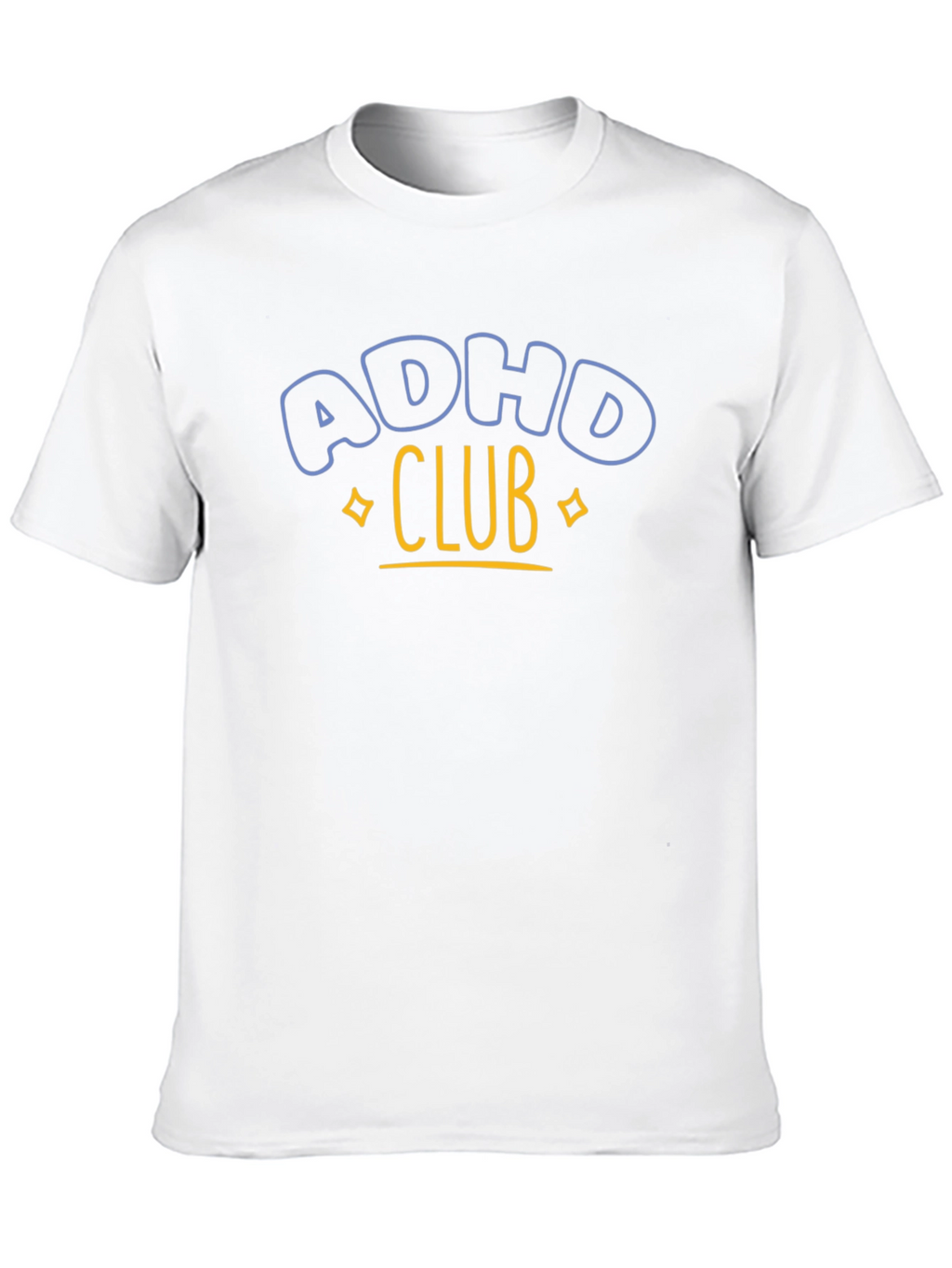 ADHD Club T-Shirt - Bold Graphic Tee