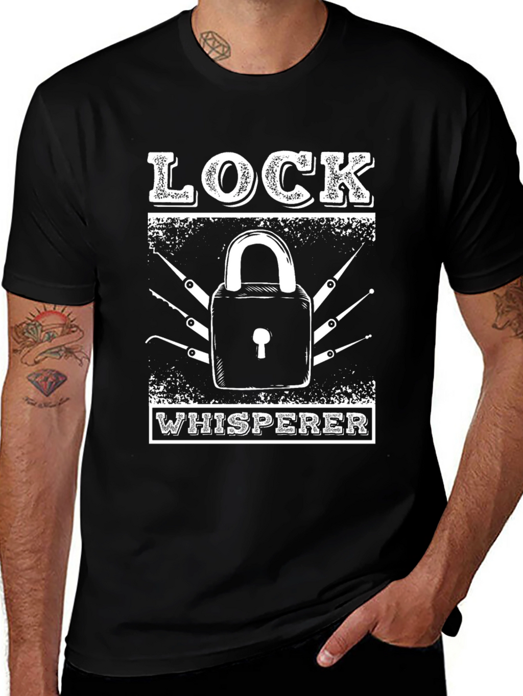 Lock Whisperer Graphic Tee - Unlock Your Style!