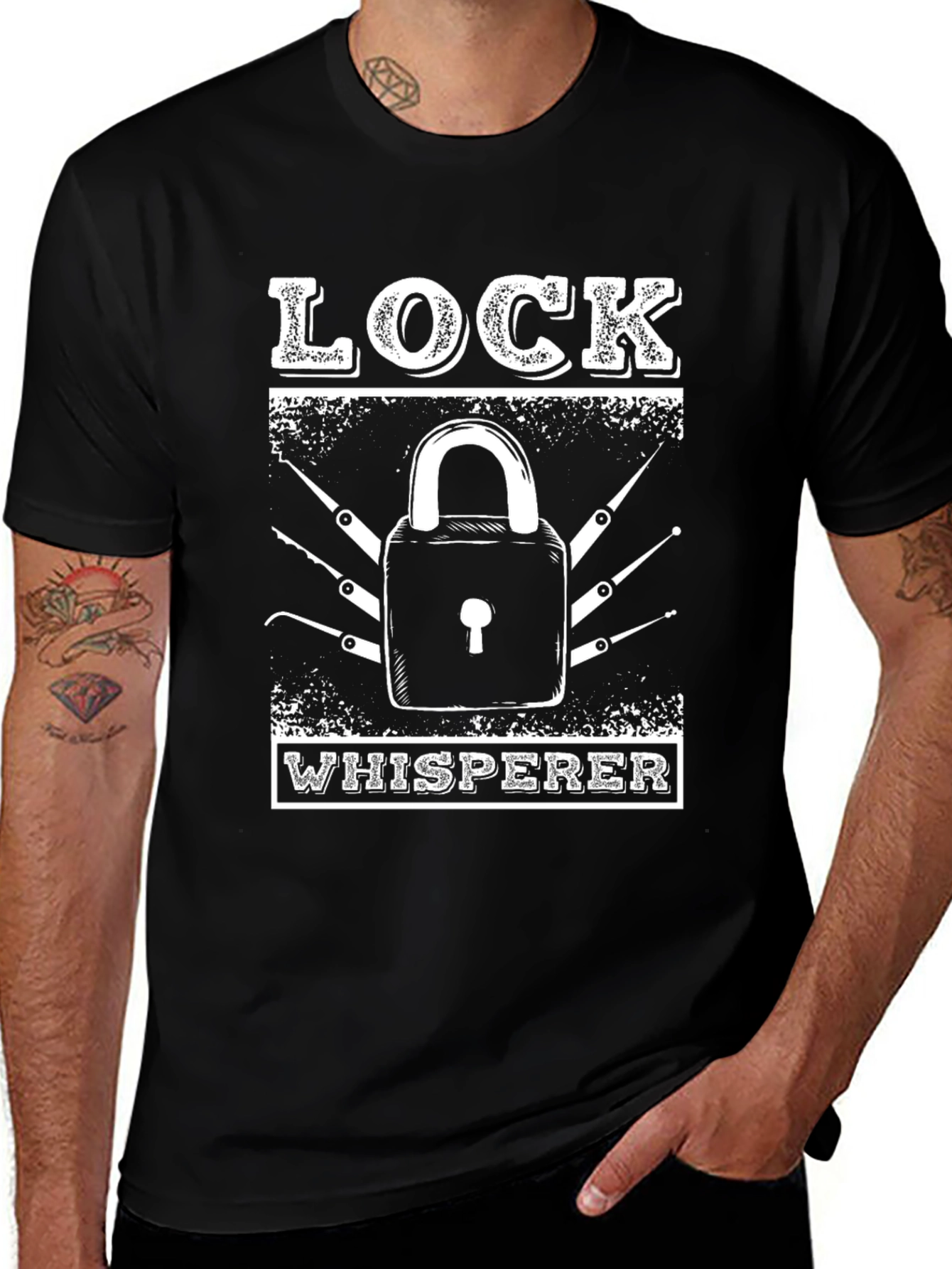 Lock Whisperer Graphic Tee - Unlock Your Style!