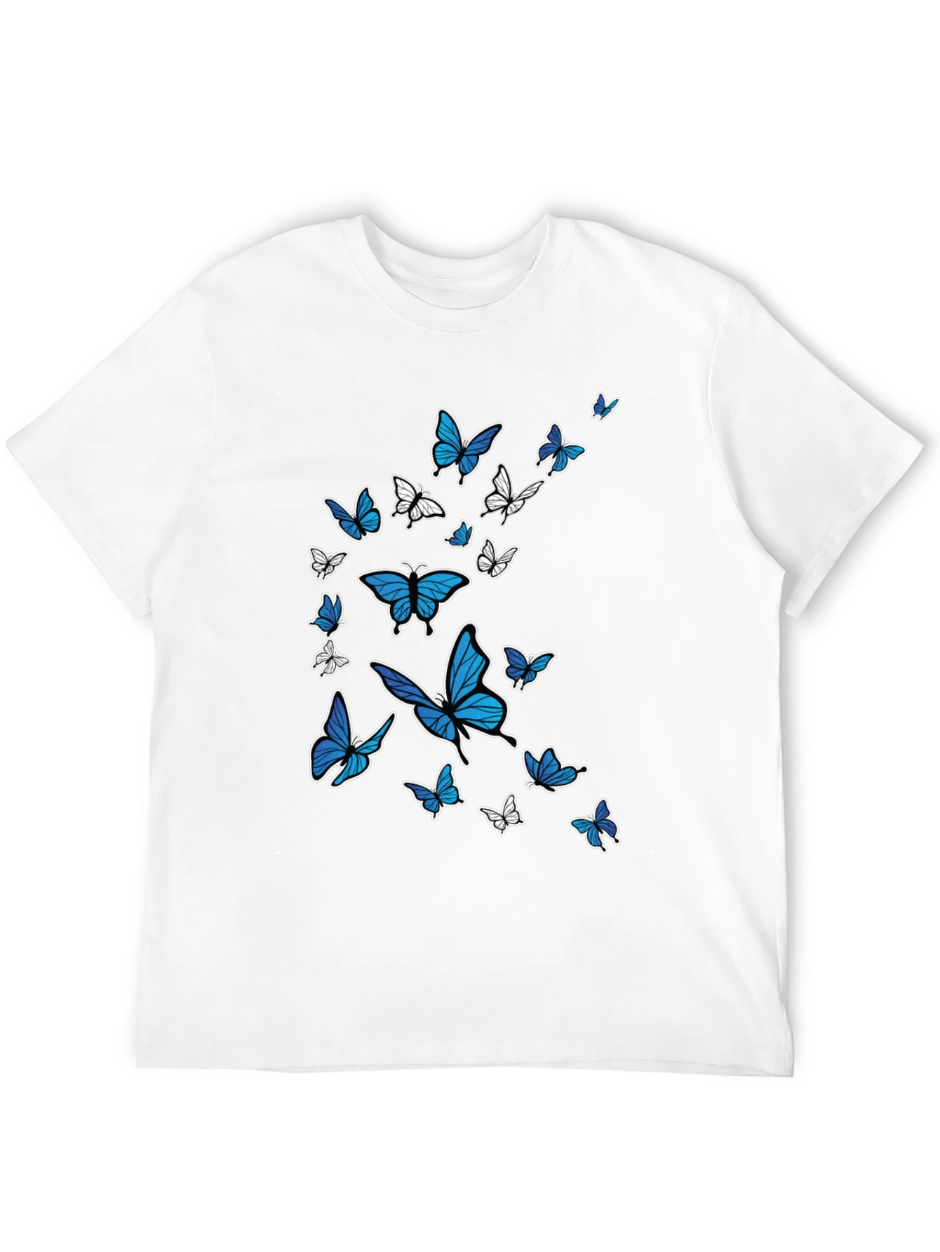 Butterfly Graphic Black T-Shirt