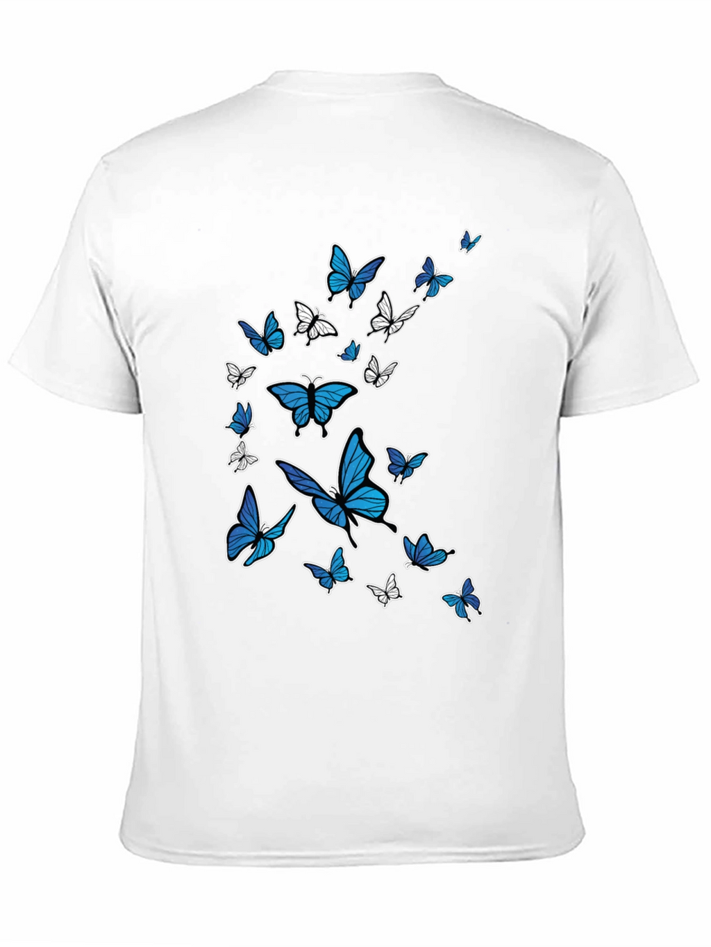 Butterfly Graphic Black T-Shirt