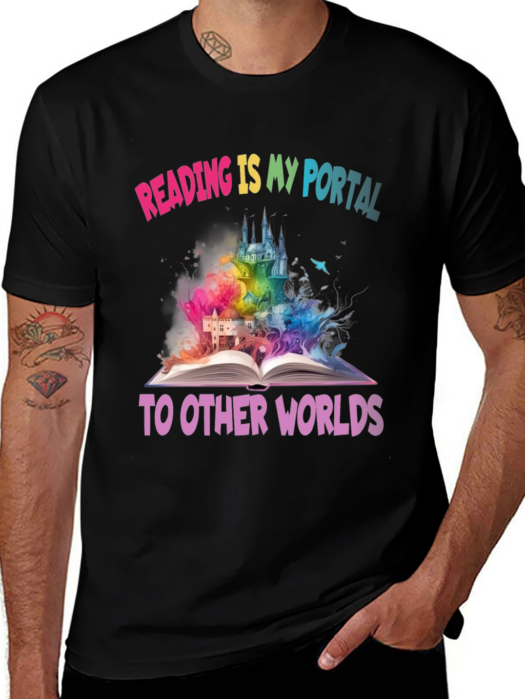 Reading Is My Portal T-Shirt