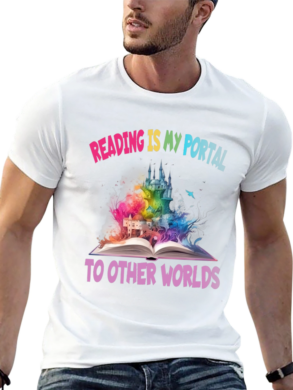 Reading Is My Portal T-Shirt