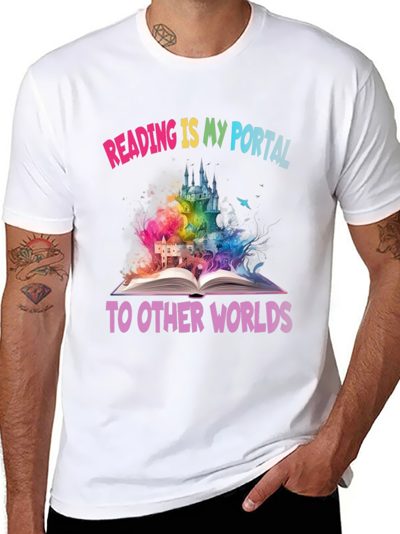 Reading Is My Portal T-Shirt