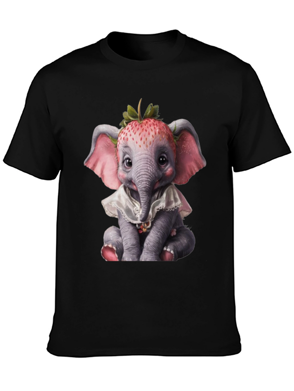 Elephant Strawberry Head Tee