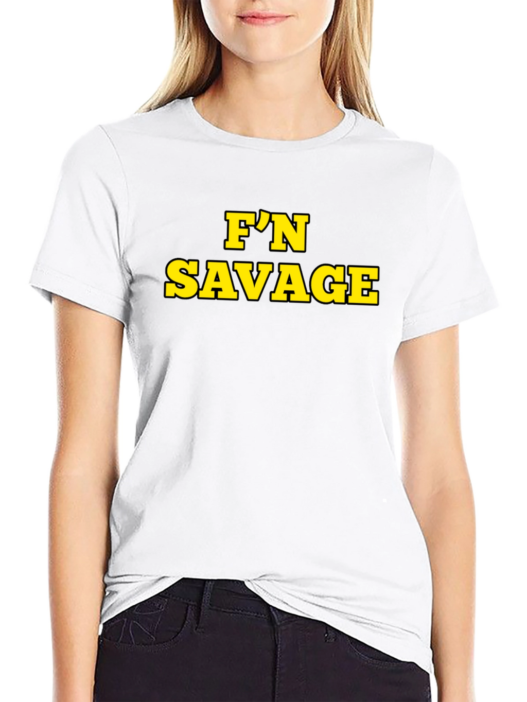 FN Savage Black Graphic Tee
