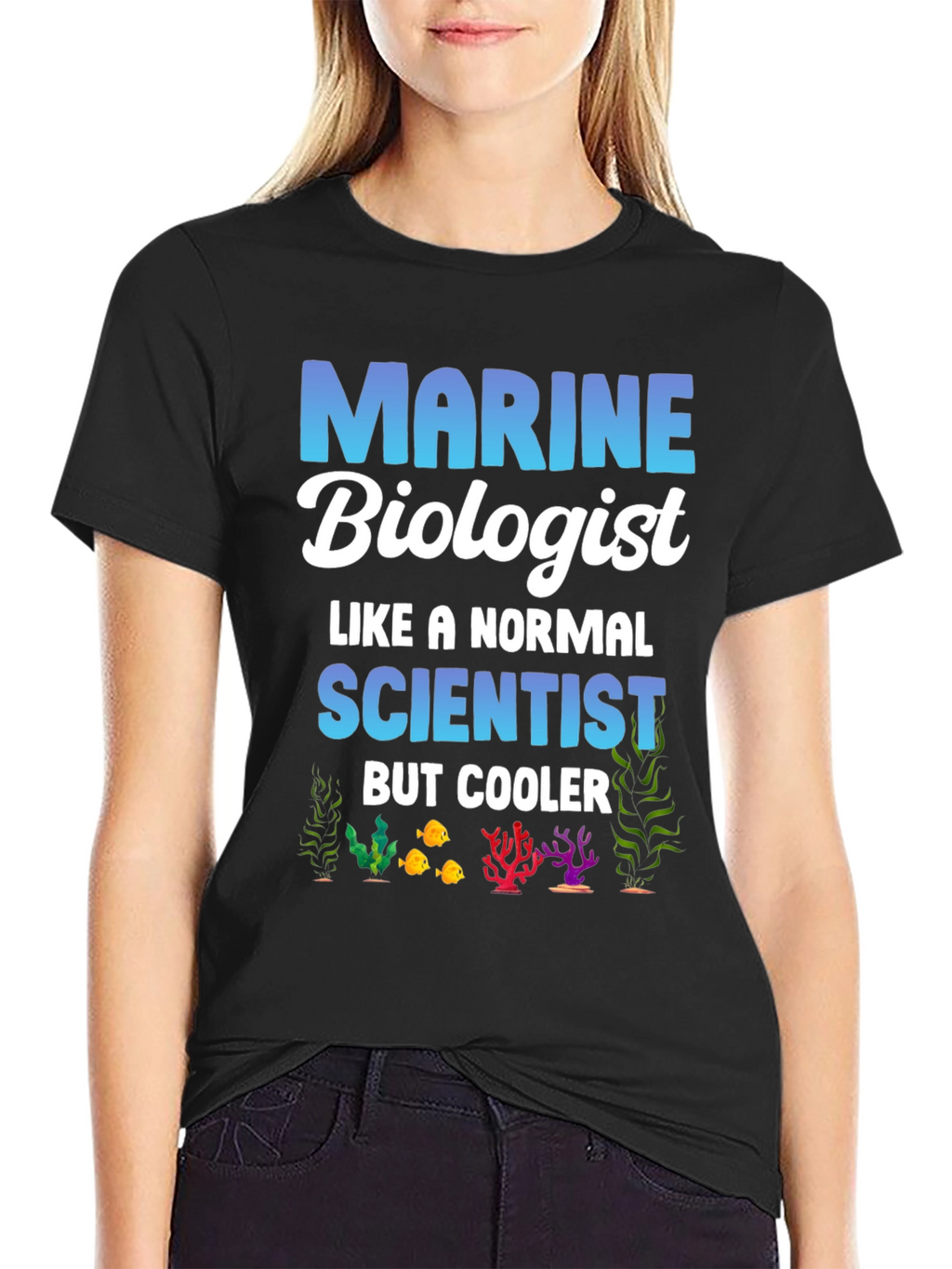 Marine Biologist T-Shirt - Cool Ocean Scientist Tee