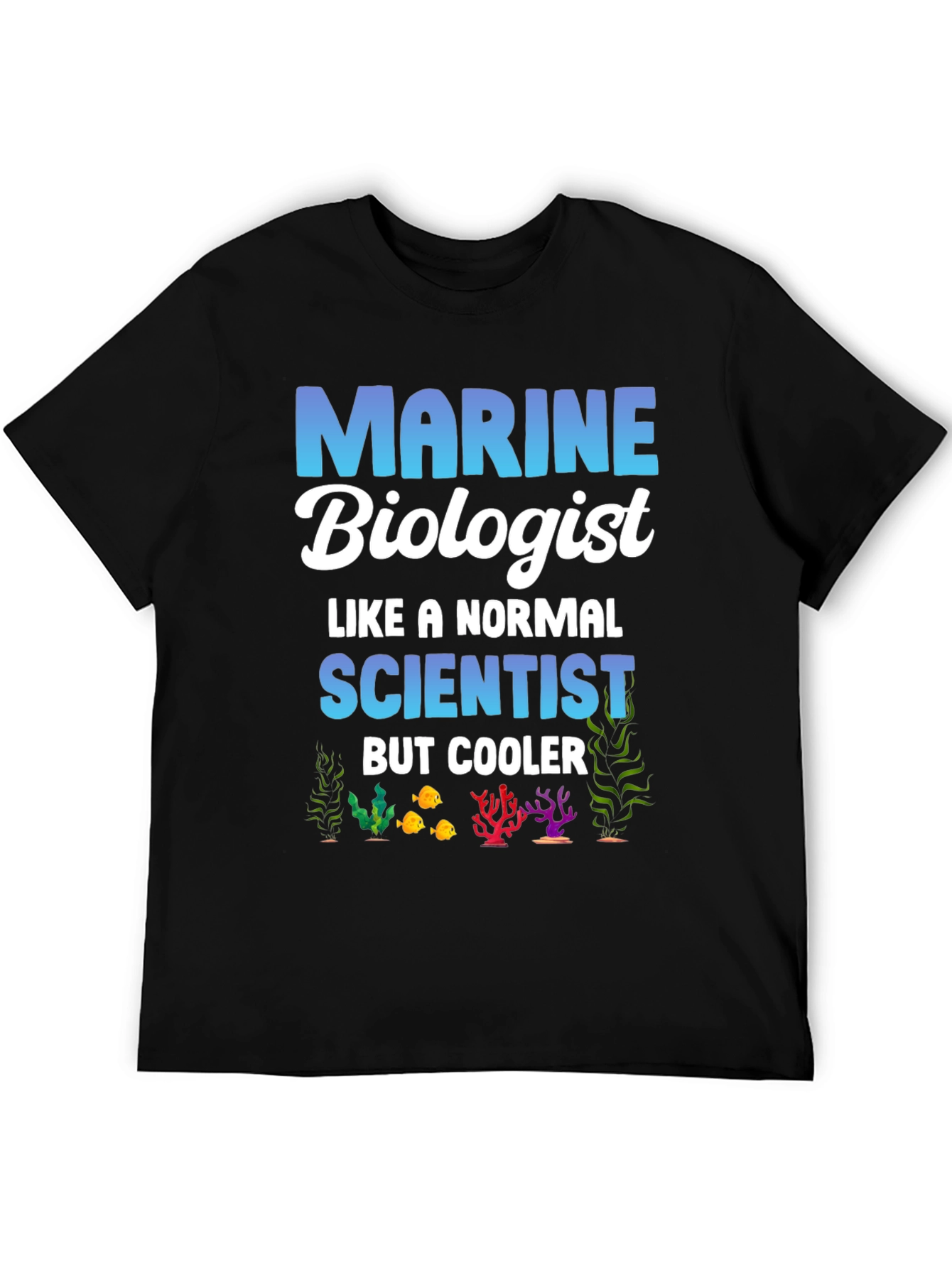 Marine Biologist T-Shirt - Cool Ocean Scientist Tee