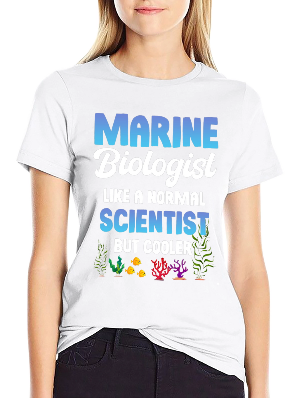 Marine Biologist T-Shirt - Cool Ocean Scientist Tee