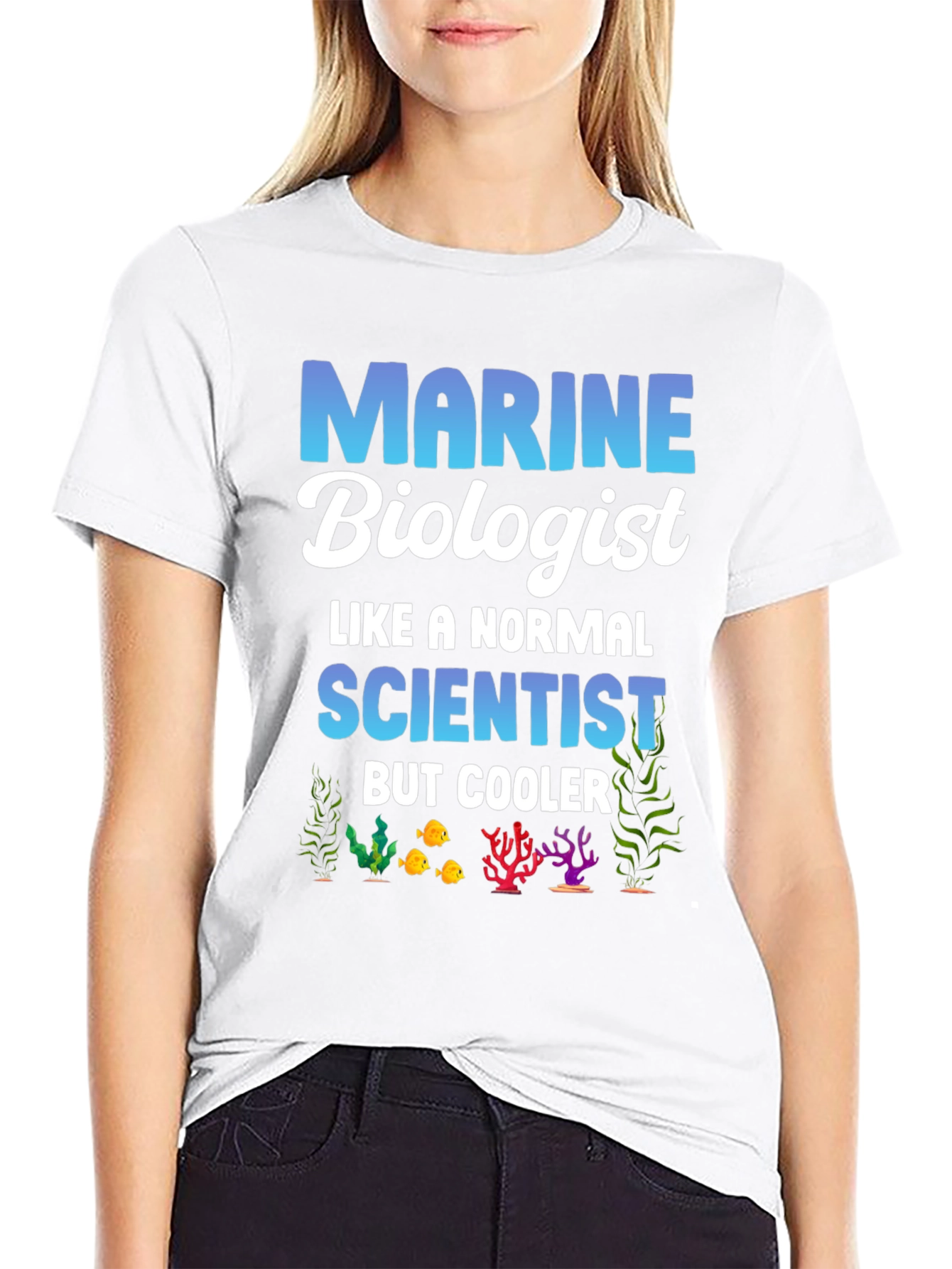 Marine Biologist T-Shirt - Cool Ocean Scientist Tee