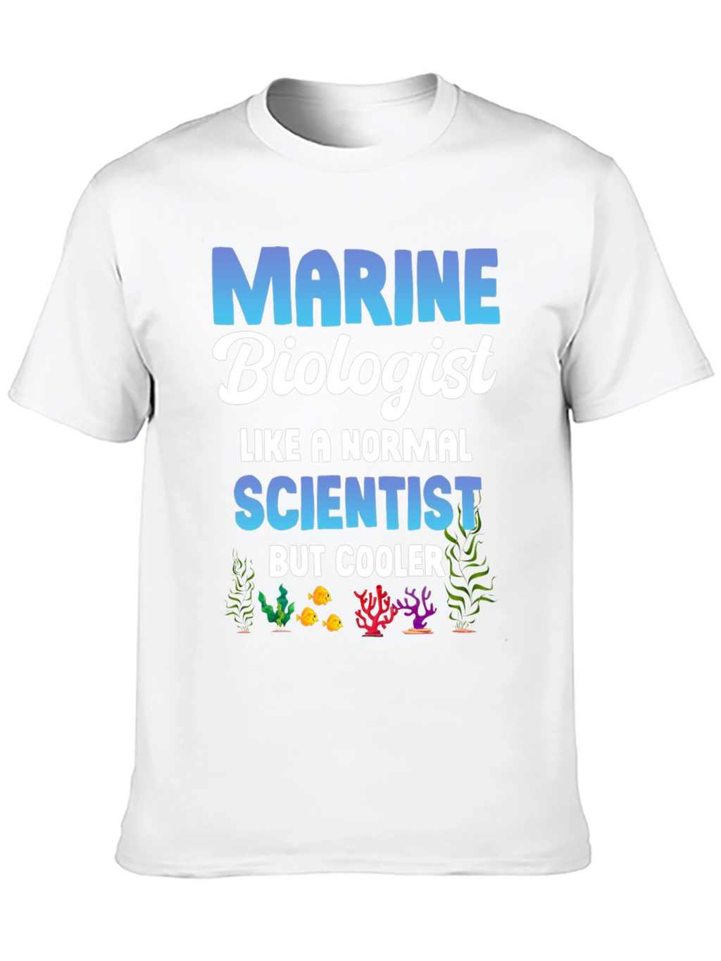 Marine Biologist T-Shirt - Cool Ocean Scientist Tee