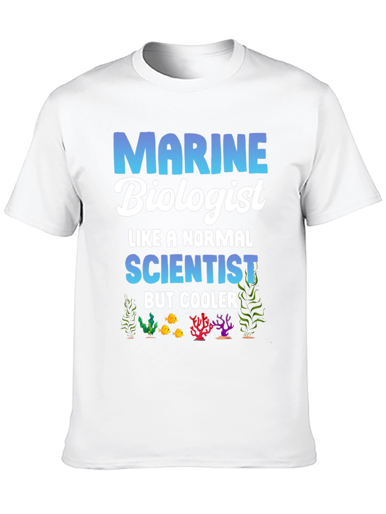 Marine Biologist T-Shirt - Cool Ocean Scientist Tee