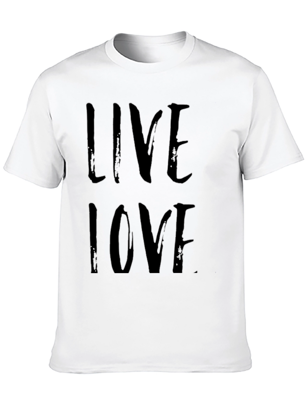 Live Love Black Graphic Tee