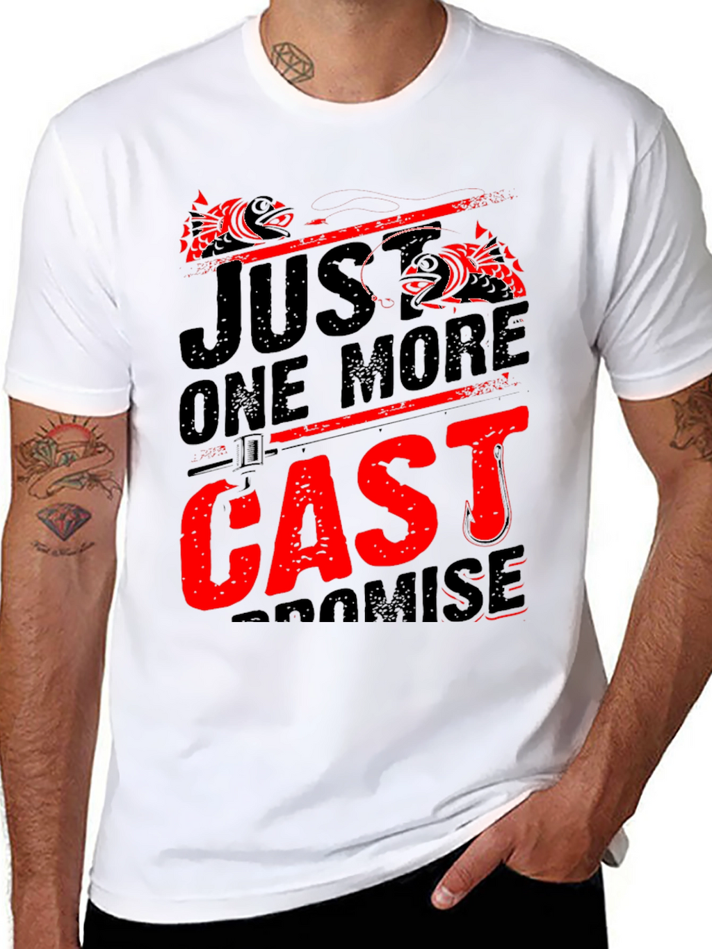 Just One More Cast Fishing T-Shirt