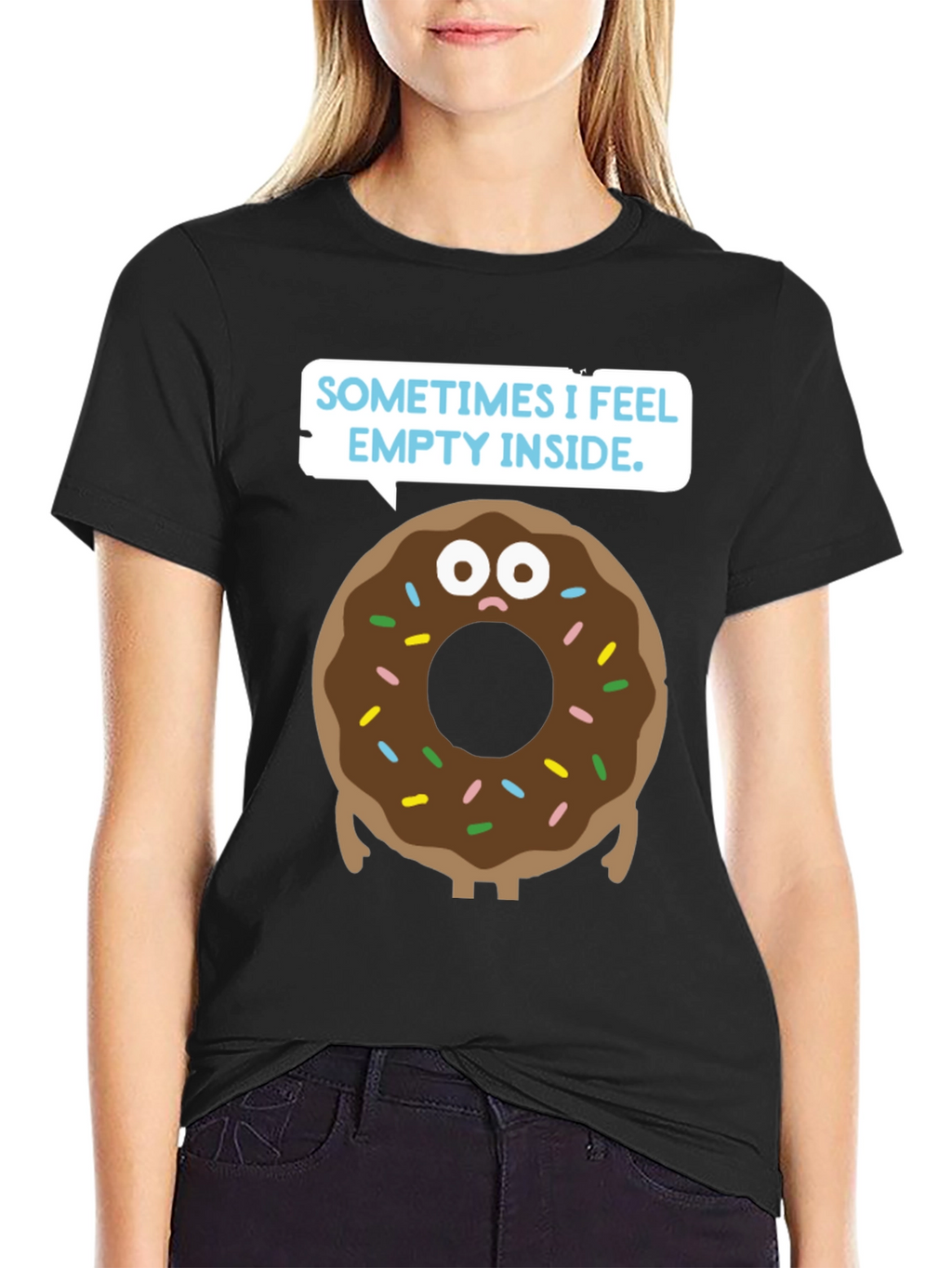 Donut Feeling T-Shirt - Humorous Graphic Tee