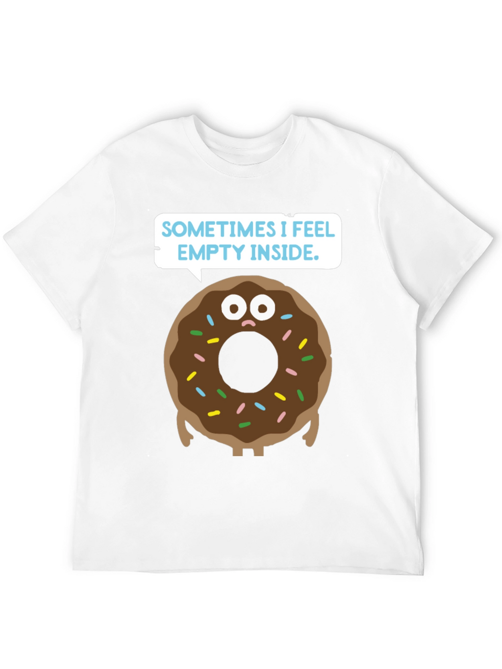Donut Feeling T-Shirt - Humorous Graphic Tee