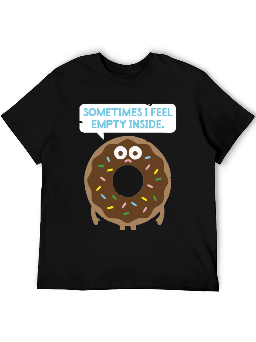Donut Feeling T-Shirt - Humorous Graphic Tee