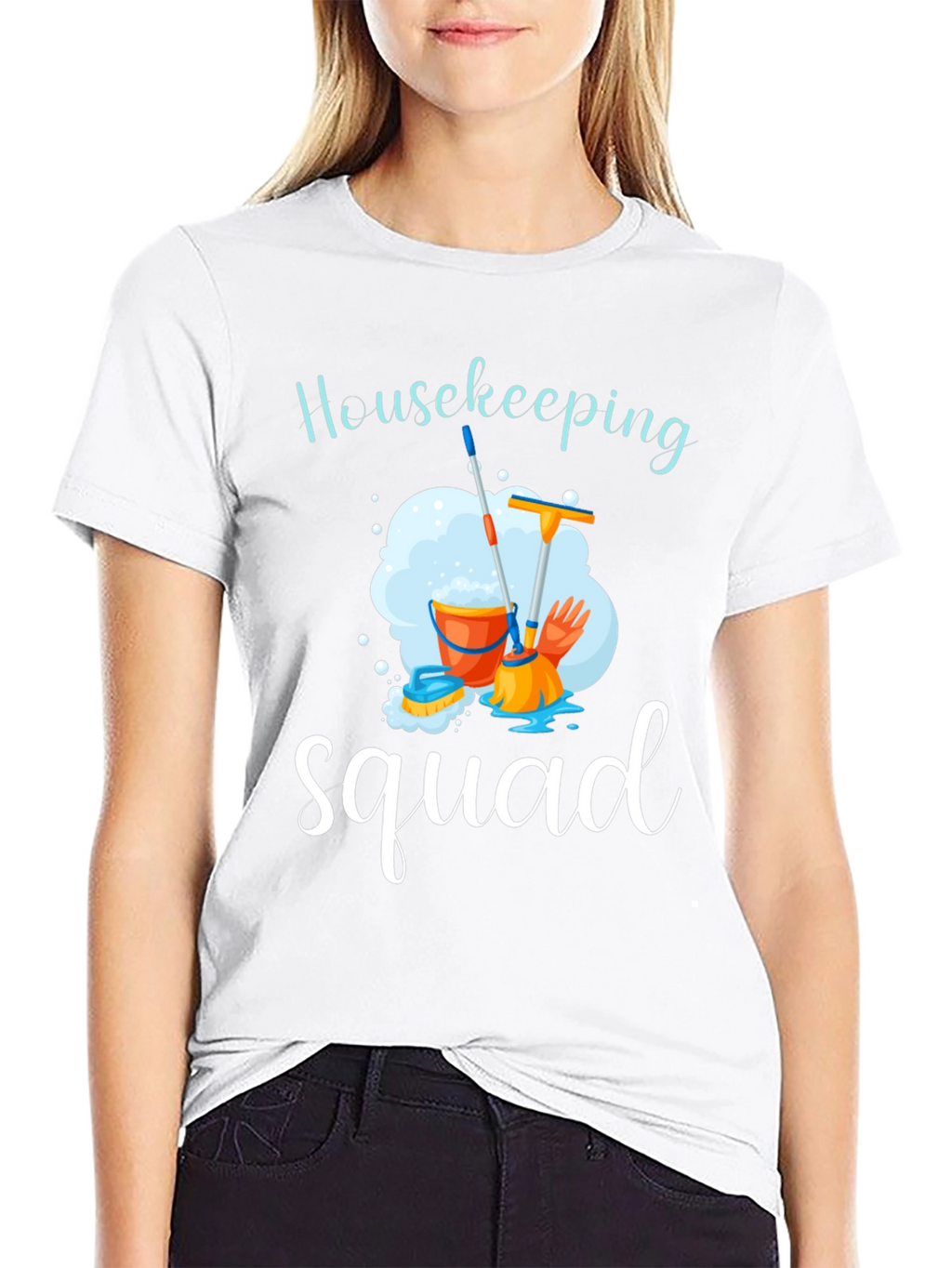 Housekeeping Squad T-Shirt - Cleaning Crew Tee