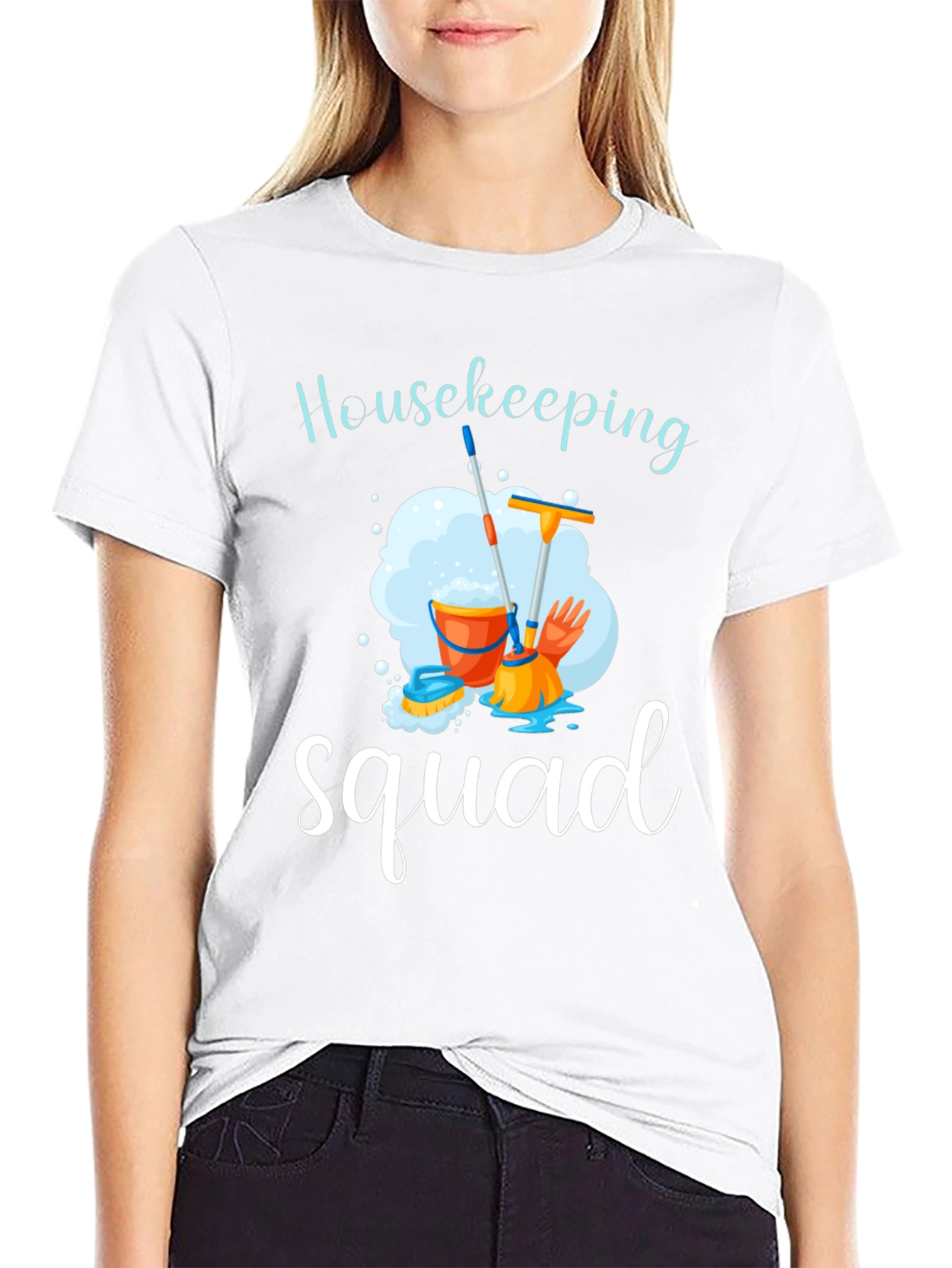 Housekeeping Squad T-Shirt - Cleaning Crew Tee