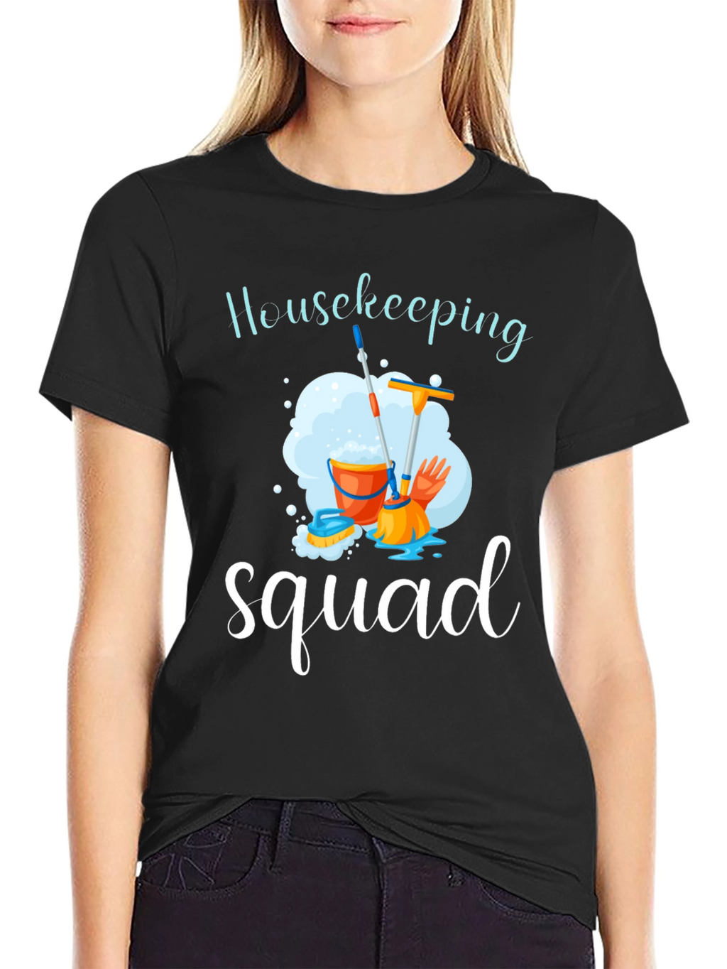 Housekeeping Squad T-Shirt - Cleaning Crew Tee