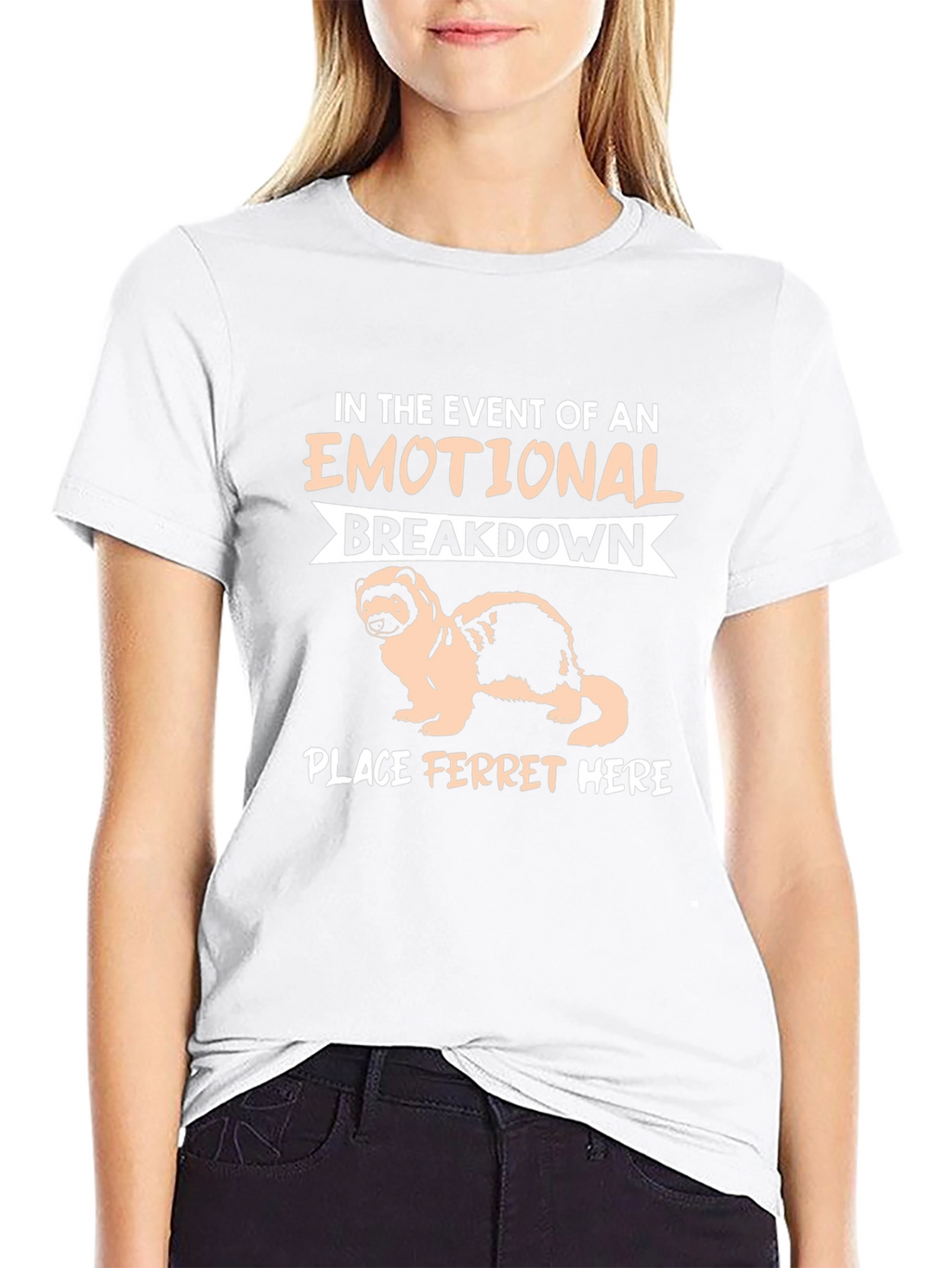 Emotional Support Ferret T-Shirt