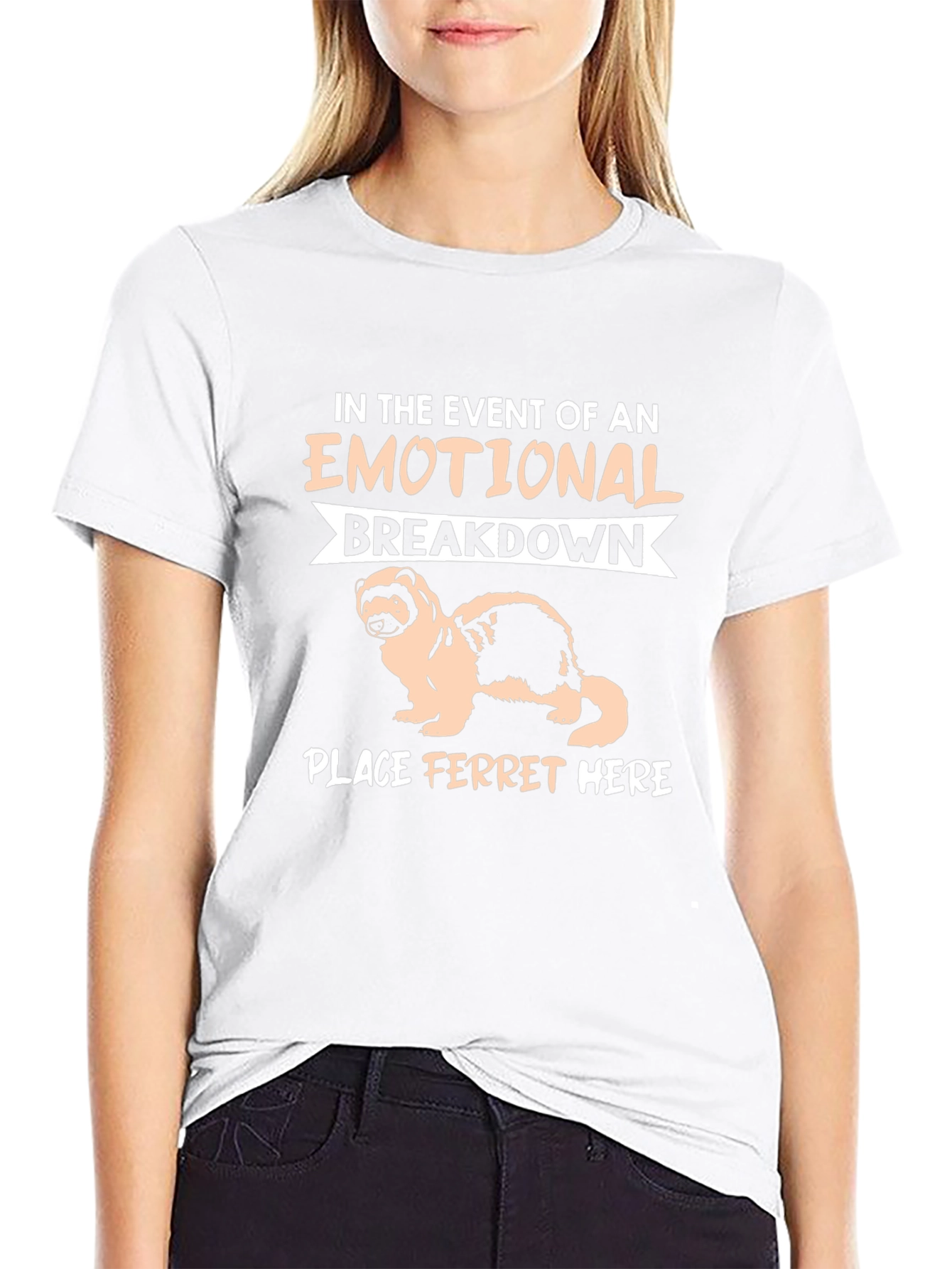 Emotional Support Ferret T-Shirt