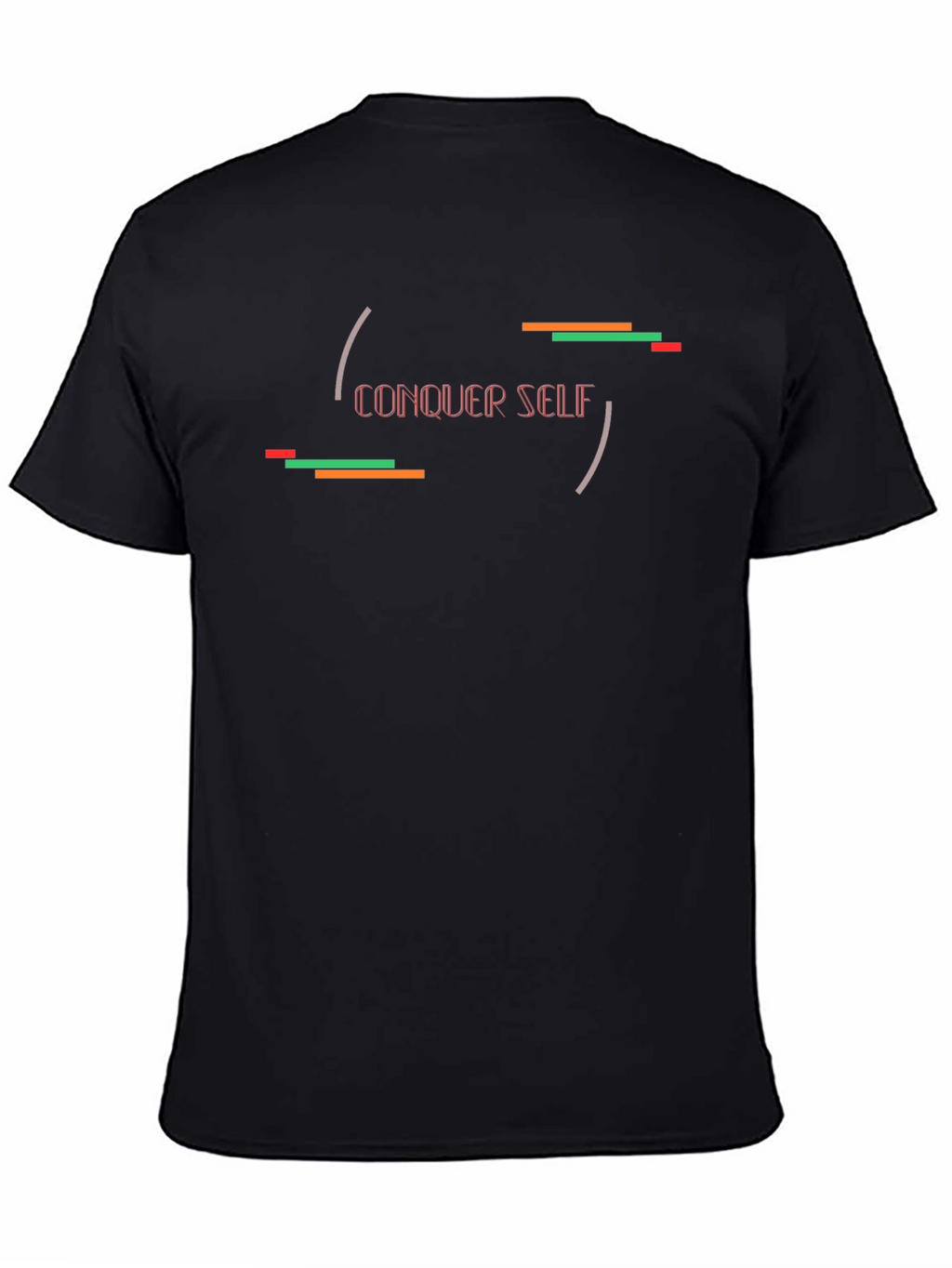 Conquer Self Graphic Tee - Modern Design Soft Fabric